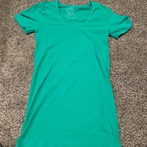 Tees by Tina green shirt one size fits most